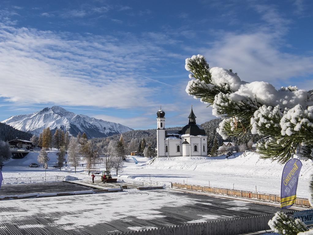 Suedtiroler Stube Apartman Seefeld in Tirol Kültér fotó